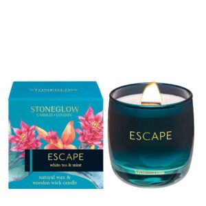Infusion - Escape - White Tea & Mint - Scented Candle - Boxed Tumbler
