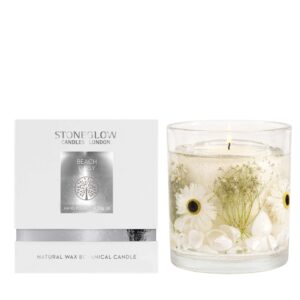 Nature's Gift - Beach Daisy - Natural Wax Scented Candle - Gel Tumbler