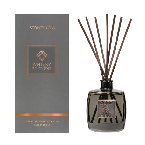 Metallique Collection - Perfume Whisky et Chene - Reed Diffuser 200ml