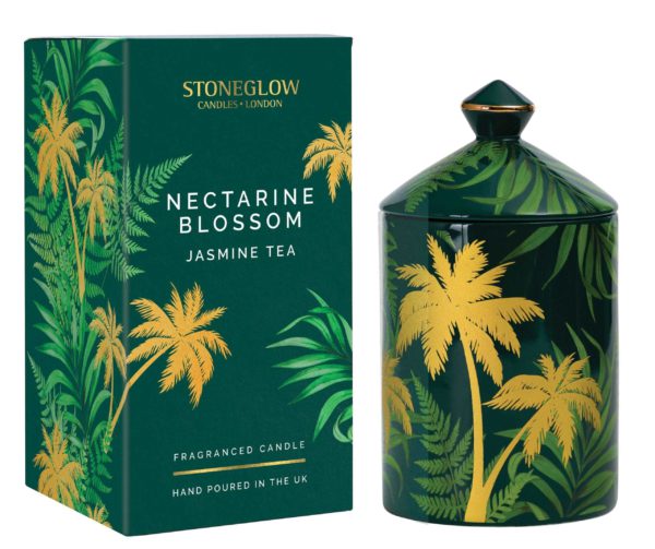 Urban Botanics - Ceramic - Nectarine Blossom | Jasmine Tea - Scented Candle