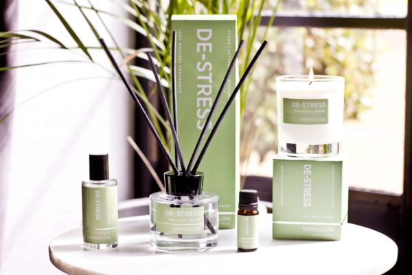 Wellbeing - De-Stress - Ylang | Patchouli | Bergamot - Scented Candle - Boxed Tumbler