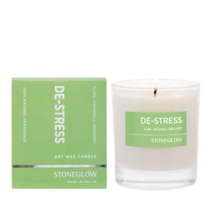 Wellbeing - De-Stress - Ylang | Patchouli | Bergamot - Scented Candle - Boxed Tumbler