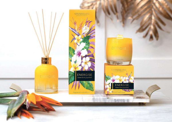 Infusion - Energise - Lemon Tea & Grapefruit - Reed Diffuser Refill 200ml - Image 2
