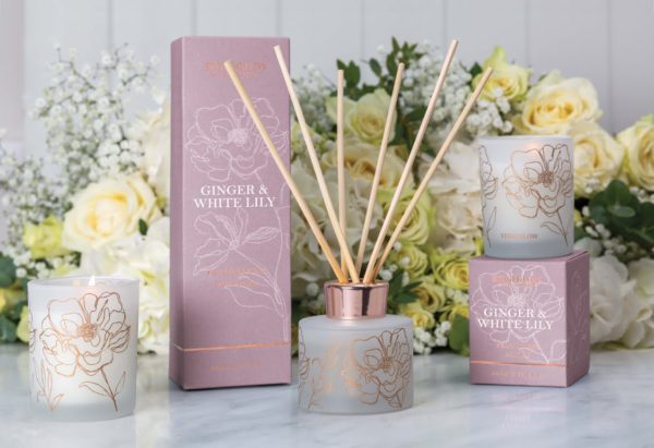 Day Flower - Ginger & White Lily - Reed Diffuser Refill 200ml - Image 2