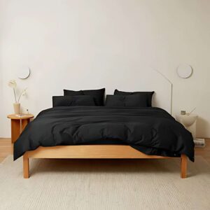 beddings-in-nigeria-plain-black-bedsheet
