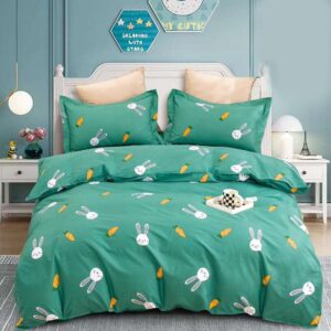 Breathable-non-synthetic-bunny-bedsheet