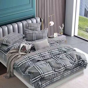 Breathable-non-synthetic-burberry-bedsheet