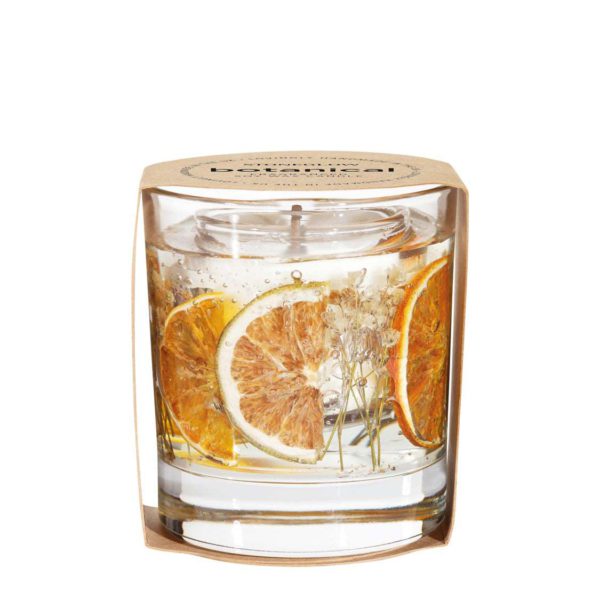 Elements - Energy - Bitter Orange & Coriander - Botanical Wax Candle - Image 2