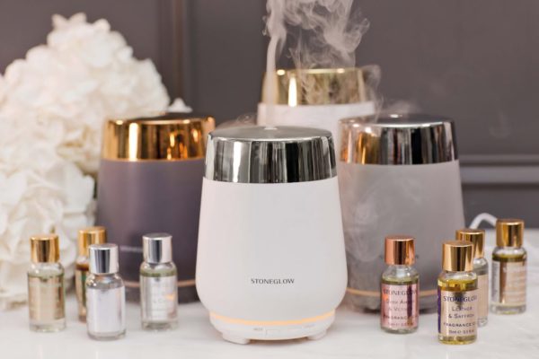Luna - Perfume Mist Diffuser - White/Silver - Image 2