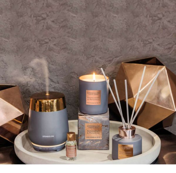 Luna - Perfume Mist Diffuser - Grey/Copper - Image 2
