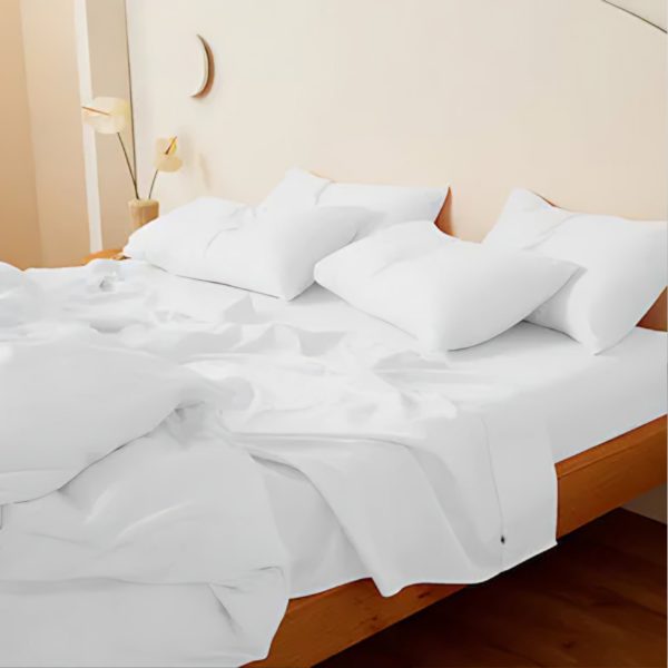 Plain White Bedding - Image 4