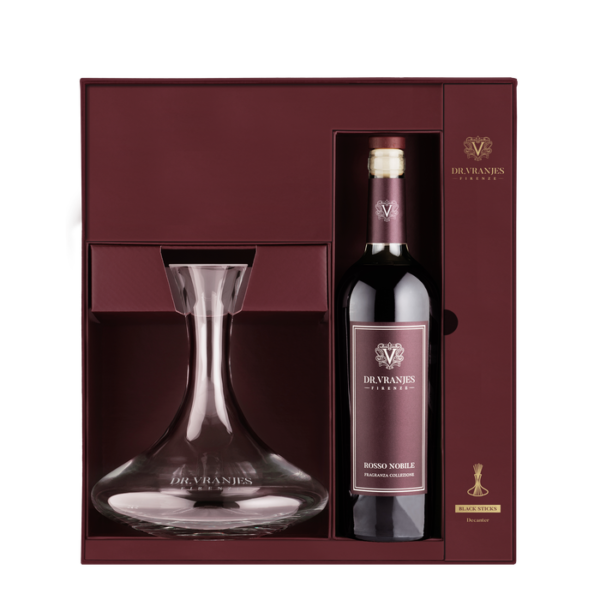 Rosso Nobile Decanter and Bordeaux Bottle