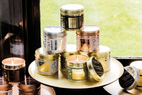 Luna - Papyrus Woods & Jasmine - Scented Candle Tin - Image 2