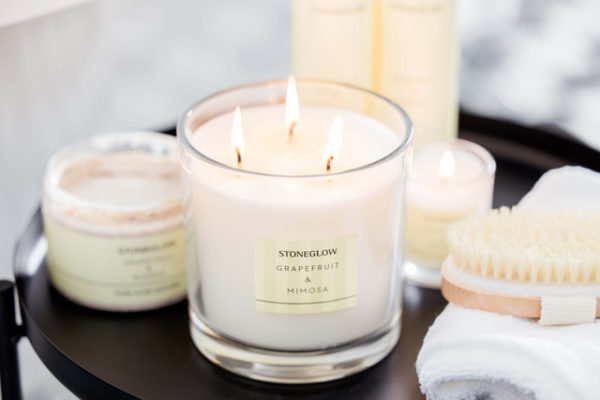 Modern Classics - Grapefruit & Mimosa- 3-Wick Candle - Image 2