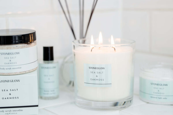Modern Classics - Seasalt & Oakmoss - 3-Wick Candle - Image 2