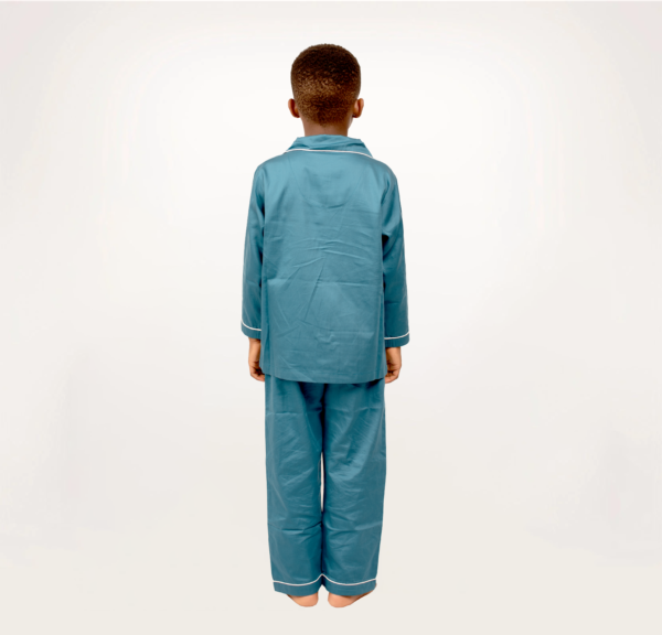Moroccan Blue Children Lounge Wear - Image 2
