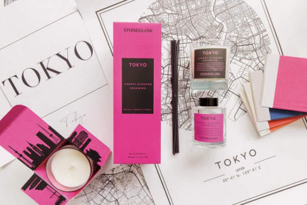 Explorer - Tokyo - Cherry Blossom Dreaming - 220gm Soy Wax Scented Candle (90 x 80mm) - Image 2
