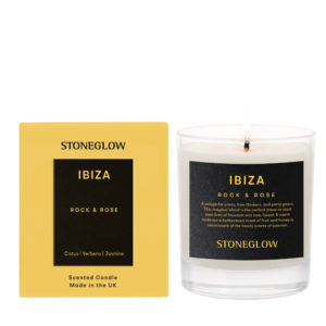 Explorer - Ibiza - Rock & Rose - 220gm Soy Wax Scented Candle (90 x 80mm)