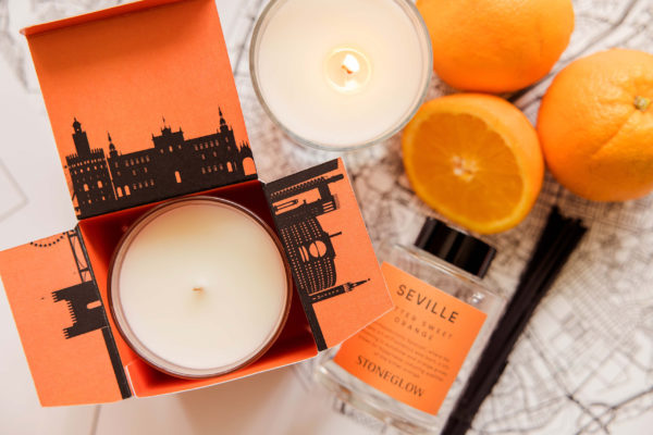Explorer - Seville - Bitter Sweet Orange - 220gm Soy Wax Scented Candle (90 x 80mm) - Image 2