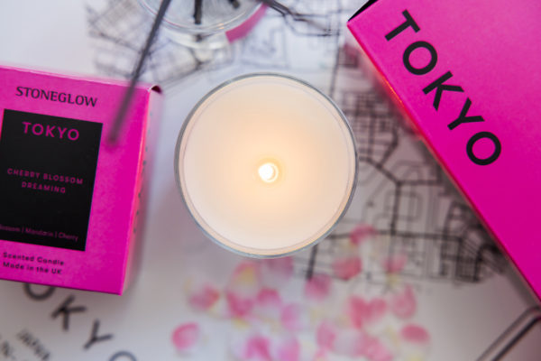 Explorer - Tokyo - Cherry Blossom Dreaming - 220gm Soy Wax Scented Candle (90 x 80mm) - Image 2