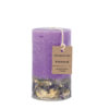 Elements - Moon - Lavender & Mint - Moon - Scented Botanical Pillar Candle
