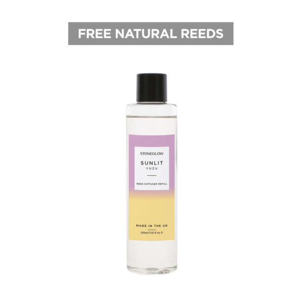 Sol - Sunlit Yuzu - Scented Reed Diffuser Refill 210ml - Image 2