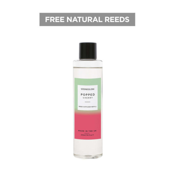 Sol - Popped Cherry - Scented Reed Diffuser Refill 210ml - Image 2