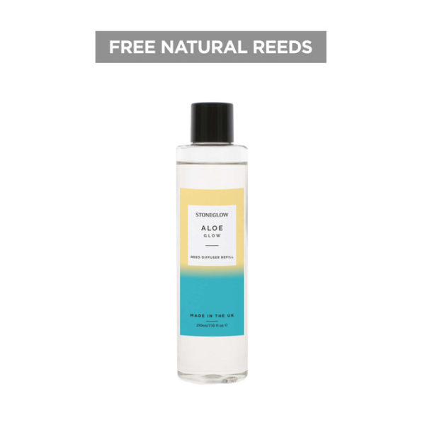Sol - Aloe Glow - Scented Reed Diffuser Refill 210ml - Image 2
