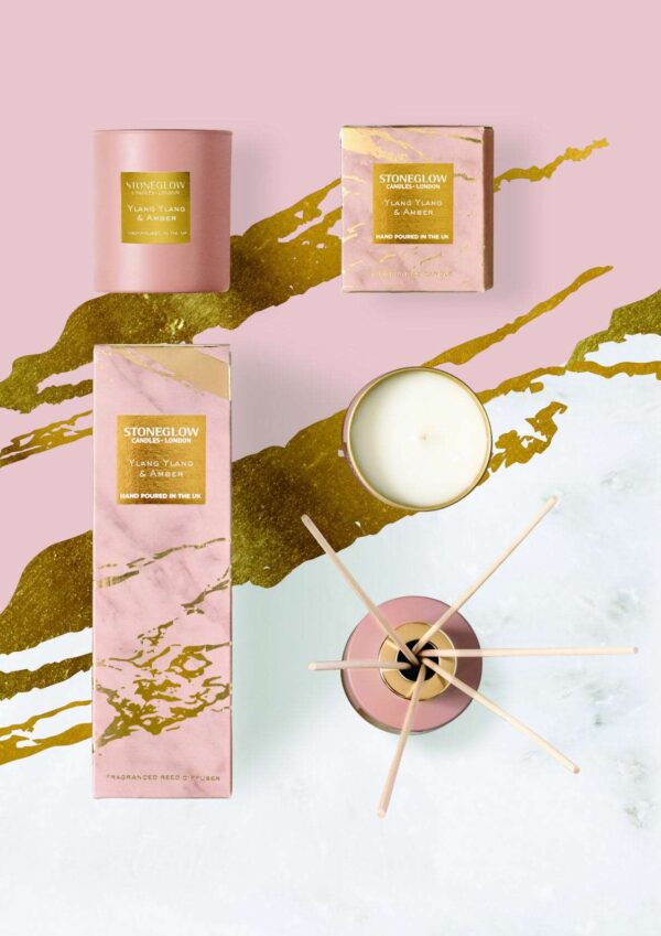 Luna - Ylang Ylang & Amber - Scented Candle - Boxed Tumbler