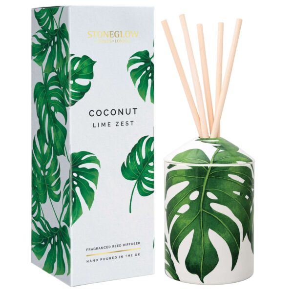 6869_b8ad429d-2e5e-4c75-a52e-b5b8b76e9aa2-1.jpg Urban Botanics - Ceramic - Coconut | Lime Zest - Reed Diffuser 200ml