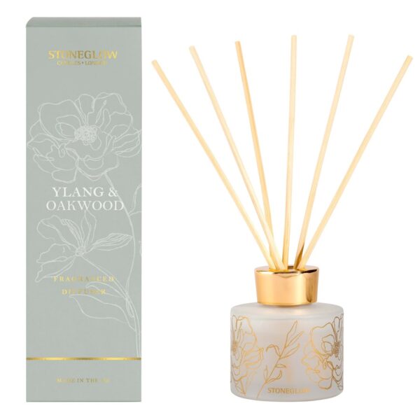 70248-2.jpg Day Flower - Ylang & Oakwood - Reed Diffuser 120ml