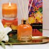 Infusion - Adventure - Saffron & Bergamot - Scented Candle - Tumbler (Orange)