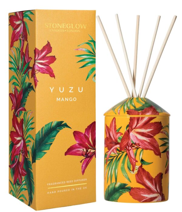 Urban Botanics - Ceramic - Yuzu | Mango - Reed Diffuser