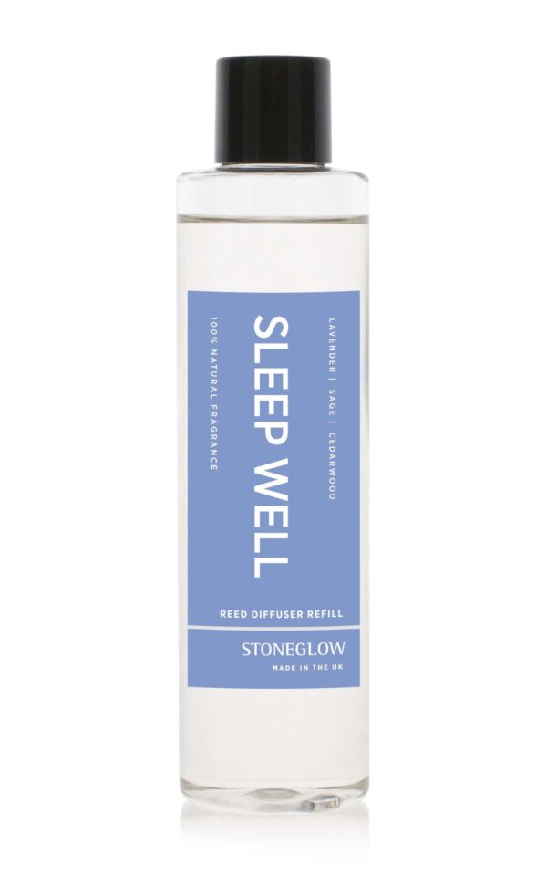 70538-scaled-1-1.jpg Wellbeing - Sleep Well - Lavender | Sage | Cedarwood - Reed Diffuser - Refill 200 ml