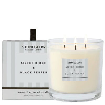 70634__85120-2.jpg Modern Classics - Silver Birch & Black Pepper - 3-Wick Candle
