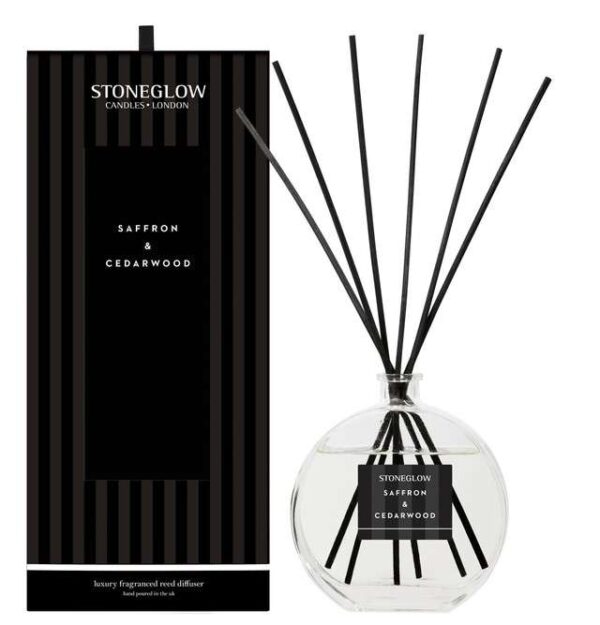 70689__41823-1.jpg Modern Classics - Saffron & Cedarwood - Reed Diffuser Large 460ml