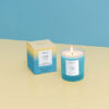 Aloe-Glow-Sol-Collection-Lifestyle-34__04727-1.jpg Sol - Aloe Glow - Soy Wax Scented Candle Tumbler (90 x 80mm) - Blue Glass