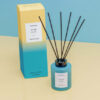 Sol - Aloe Glow - Scented Diffuser 130ml - Blue Glass