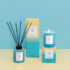 Sol - Aloe Glow - Scented Diffuser 130ml - Blue Glass