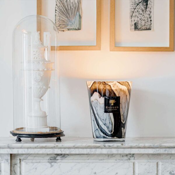 Candle Stones Marble [Leather-Rose-Plum]