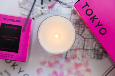 Explorer-Tokyo-Lifestyle-Candle-2.jpeg Explorer - Tokyo - Cherry Blossom Dreaming - 220gm Soy Wax Scented Candle (90 x 80mm)