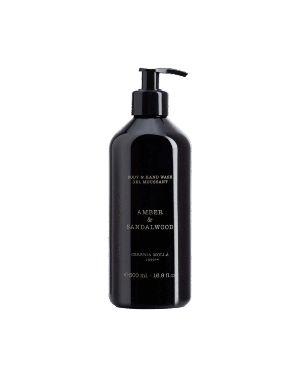 HW37_01-1.png Cereria Molla - Amber & Sandalwood Hand & Body Wash 500ml