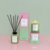 Sol - Lait De Coco - Scented Reed Diffuser 130ml - Green Glass