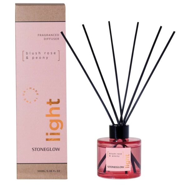 Elements - Light - Blush Rose & Peony - Reed Diffuser