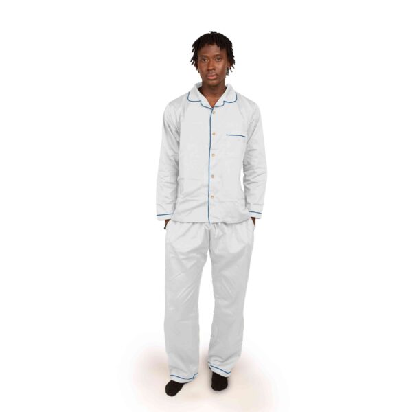 Male-PJs-Colour-White-scaled-1.jpg Men's White Pyjamas