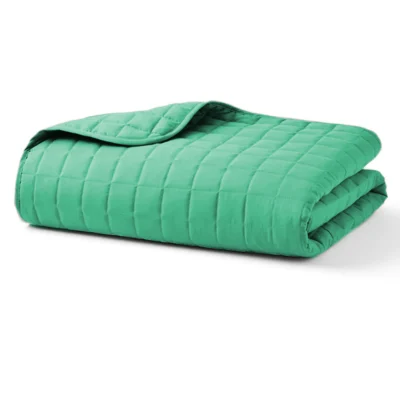 Mint Green Quilted Blanket