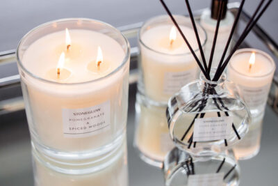 Modern Classics - Pomegranate & Spiced Woods - 3-Wick Candle