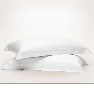 Signature-Bedsheets-Bluish-White-Pillow-Case Bluish White Signature Oxford Pillowcase