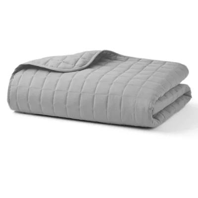 Silver-1.webp Silver Quilted Blanket
