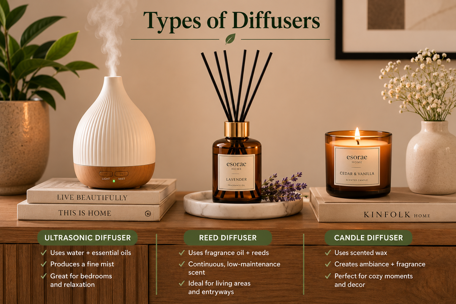 Buy the best diffuser for sleep at esorae